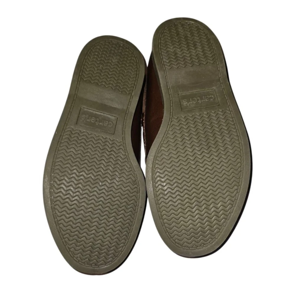 Carter’s Toddler Boys Boat Shoes Size 12 Brown Slip-On Casual Classic Style